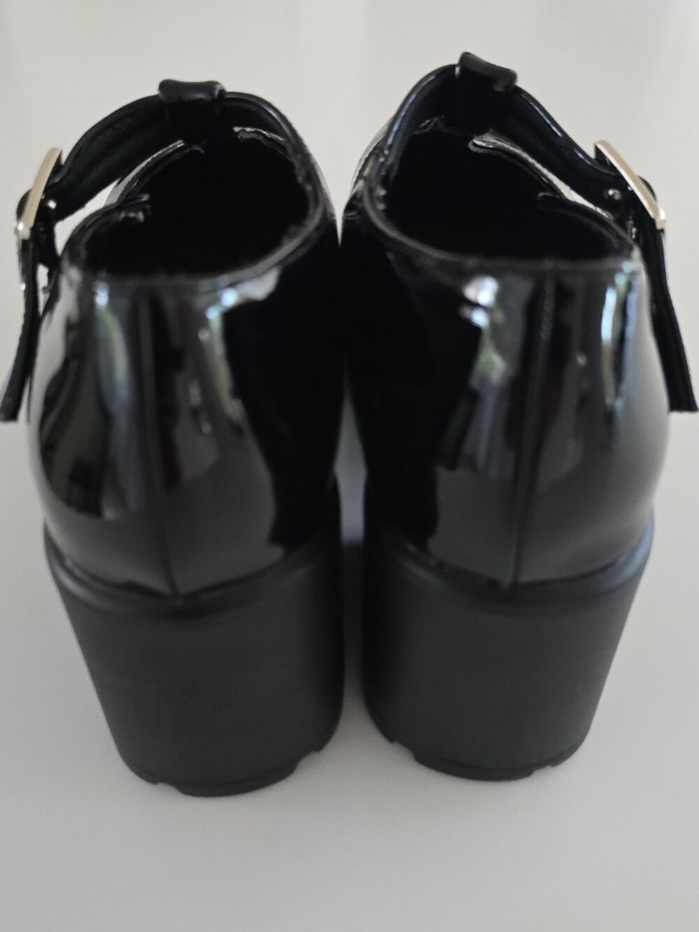 nwot SAI Black Mary Jane Shoes 'Patent Edition' - Picture 5 of 10